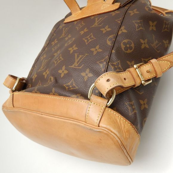 Louis Vuitton Monogram Montsuri MM Backpack Brown - Picture 5 of 7